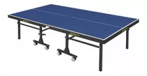 Mesa De Ping Pong Klopf 1008 Fabricada Em Mdf Cor Azul