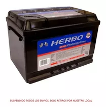 Bateria Herbo Premium Plus Max 12x75 Amp 1 Año Garantia 