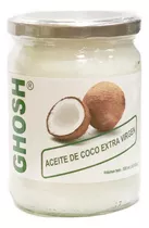 Aceite De Coco Orgánico Ghosh 500ml 100% Extra Virgen