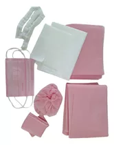 Kits 10 Cirúrgico Implante Estéril Gr30 Rosa Medicallog