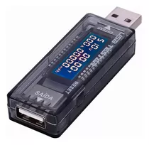 Testador Digital De Voltagem E Amperagem Usb Notbook