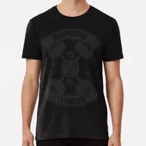 Remera Supreme Fitness - Gym Motivational Algodon Premium