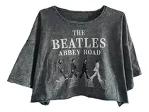 Remera Pupera Oversize The Beatles Abbey Road - Convoys Rock