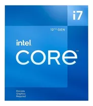 Procesador Gamer Intel Core I7-12700f Bx8071512700f De 12 Núcleos Y  4.9ghz De Frecuencia Con Gráfica Integrada