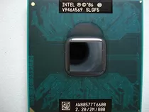 Procesador Intel Core 2 Duo T6600 2.20 Ghz 800 Mhz 2 Mb Cpu