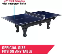 Convierte Mesa De Billar O Hockey En Ping Pong Md Sports Color Gris