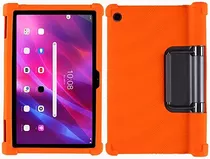 Funda De Silicona Lenovo Yoga Tab 11 Yt-j706f De 11¨ Naranja