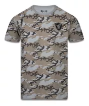 Camiseta Core Full Print Camo Lasrai 199012 New Era