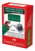 Minas Faber Castell Caja X 12 Unidades Para Portaminas 
