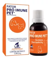 Medicamento Homeopático - Fator Pro Imune Pet - Arenales 26g