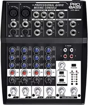 Consola Mixer Probass Pl-804