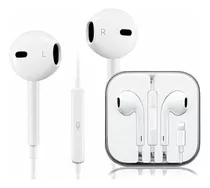 Auriculares Compatibles iPhone iPad Llamadas Música Color Blanco