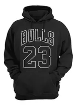 Blusa Moletom Chicago Bulls Basquete Capuz E Bolso