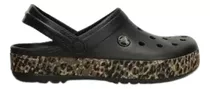 Crocband Adulto Leopard Black Envíos A Todo El País M4 W6