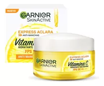 Crema Garnier Express Aclara Antimanchas Con Vitamina C 50ml