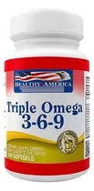 Triple Omega 3 6 9 Healthy America - Unidad a $558