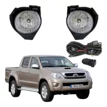 Kit De Neblineros Toyota Hilux 2009-2011 - Sin Niquelado