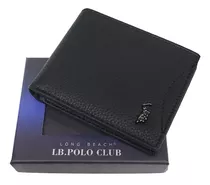 Cartera Original Polo Piel Caballero Billetera Hombre Lujo 5