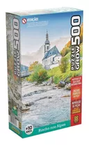 Puzzle 500 Peças Riacho Nos Alpes Grow