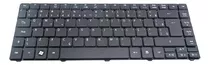 Teclado P/ Notebook Acer Aspire 4739z Ç Wi-fi Marca Bringit Cor Preto