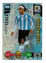 Carta Carlos Tevez - Star Player Mundial Suráfrica 2010  