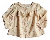 Camisola Zara Niñas Talle 9 A 12 Meses Nueva