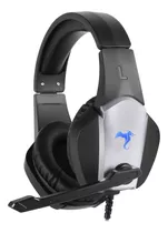 Auriculares Gamer Kolke Zeus Iluminación Led Pc Ps4 Ps5  Color Negro