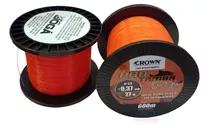 Linha De Pesca Crown Monofilamento Nylon Pro Tamba Soft 0,37mm 27bs - 600m