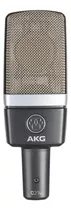 Microfone Akg C214 Condensador Cardioide Cor Cinza