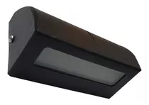 Aplique Difusor Mónaco Pared Luminaria Iluminación Gu9 Color Negro