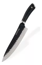 Cuchillo Acero Premium Webster Parrillero Cocina Chef Asado Color Antiadherente Negro