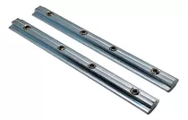 2x Conector Recto Perfil Aluminio Estructural 45x45 R 10mm