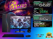 Pc Gamer G4560 3.5ghz + Gtx 1050ti 4gb