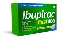 Ibupirac Fast 400 X 10 Cap. (ibuprofeno 400mg) - Urufarma®