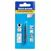 Avellanador Fresa Para Metal 6mm Ruhlmann