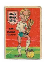 Figurita Inglaterra Tarjeton Futbol Sport 1967 N° 9 Charlton