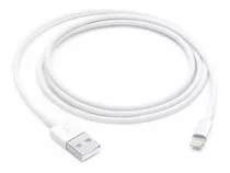 Cable De Conector Apple Lightning A Usb (1 Metro) Blanco - Distribuidor Autorizado