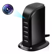 Camara Espia Oculta En Cargador Usb Hub Portatil Vigilancia