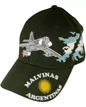 Gorra Malvinas Argentinas Avión Con Regulador