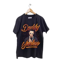 Remeras Estampadas Dtg Full Hd Daddy Yankee Dorado Series