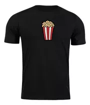 Camiseta Pipoca Cinema Tv Tshirt Moda Tumblr Unissex Geek