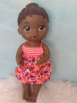 Boneca Baby Alive Festa Surpresa Negra