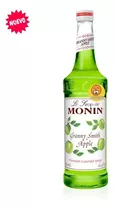 Syrup Saborizante  Premium Monin Sabor Manzana Verde 750ml