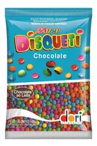Disqueti Mini Confeitos De Chocolate Dori 500g