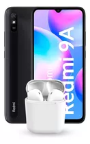 Xiaomi Redmi 9a Dual Sim 64 Gb Gris Granito 4 Gb Ram + Audifonos De Regalo