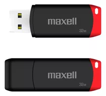 Pendrive Maxell Usbpd 32gb 2.0 Colores Color Rojo