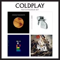 Coldplay - Set De Catálogo De 4 Cd (caja De 4 Cds/lacrado)