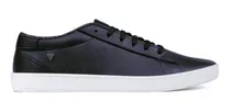 Zapatillas Urbanas Hombre Negro Eco Cuero 