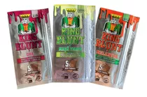 Kit 3 Pack De Seda King Blunt Mix Novos Sabores