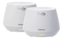 Roteador Wi-fi Intelbras Twibi Force Ax, 2 Unidades, Gigabit